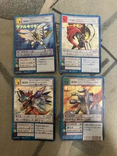 デジモン　旧裏　字レア4枚