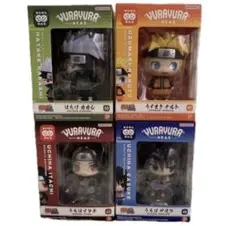 NARUTO ナルト 疾風伝 ゆらゆらヘッド 4点 まとめ売り セット売り 