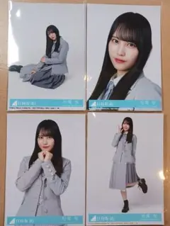 日向坂46 クリフハンガー 初回封入 生写真ABCD 4種4枚セット 松尾桜