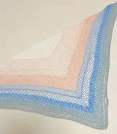 お試し価格！！　三角ショール　バレエショール　ハンドメイド　ストール