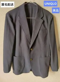 【美品】ユニクロ × JWアンダーソン　紺ブレ　金ボタン　Mサイズ