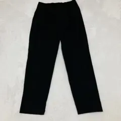 ブラック スラックス ハイウエスト　　GU ブラック
