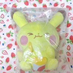 ポケピース 一番くじ B賞 ピカチュウ　ぬいぐるみ　ポケモン　ポケットモンスター