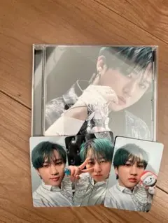 チャンビン GIANT CD + 両面トレカ3枚 セット