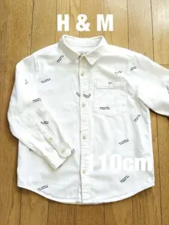 H&M コットン100% 長袖シャツ