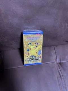 ポケセン購入品　ポケモンカード　25th 1BOX 未開封　シュリンク付き