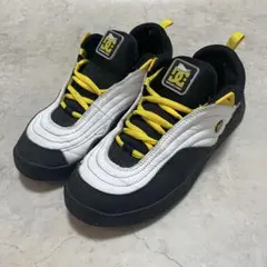 【レア】DC SHOE Williams OGスニーカー グレー/イエロー DC Shoes Co USA Stevie Williams OG skate shoes Reissue 11.0