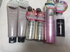 ヘアトリートメント、オイル、エマルジョン、スプレー詰め合わせ