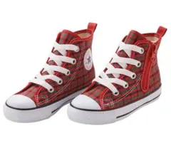 familiar×CONVERSE ALL STAR スニーカー　赤　19cm