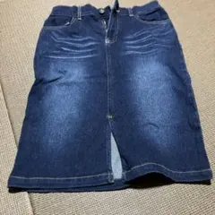 デニムタイトスカート ウエスト61cm ヒップ89cm