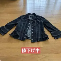 デニムジャケット　黒