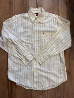 TOMMY HILFIGER ストライプ ボタンダウンシャツ Mサイズ