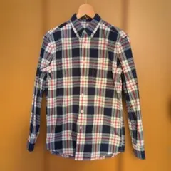 UNIQLO チェック柄 長袖シャツ S