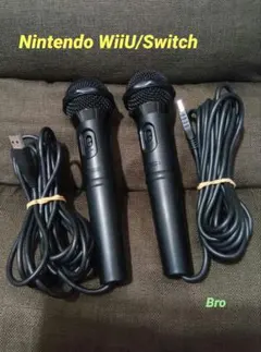 Nintendo　WiiU/Switch用 カラオケマイク セット（美品）