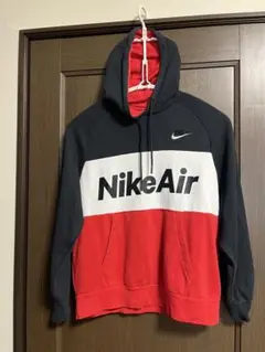 Nike Air フード付きパーカー 黒/赤