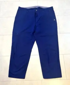 ゴルフスラックス★3Lブルー