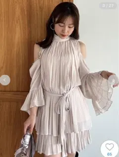 SNIDEL♡コールドショルダーセットアップ