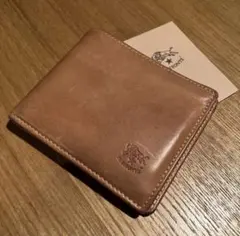 IL BISONTE ブラウン 二つ折り財布