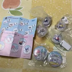 サンリオ くら寿司 ビッくらポン 鮮度くん フィギュア 缶バッジ