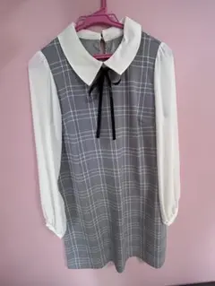 INGNI チェック柄ワンピース