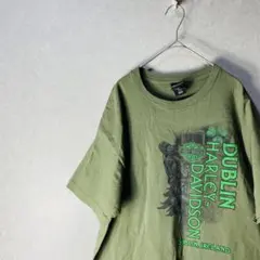 Harley-Davidson ハーレーダビットソン　グリーン　Tシャツ
