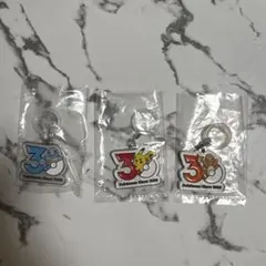 ポケモン　30周年 メタルチャームマスコット ゼニガメ ピカチュウ ヒトカゲ