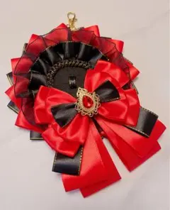 推し ロゼット レッド Black Ver.