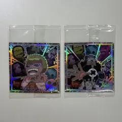 ワンピース シール ドフラミンゴ くま 2枚セット