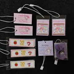 サンリオショップ　おまけ マスコット シール　ステッカー　マイメロディ　クロミ