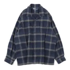 90s Ralph Lauren Shirt SKI CAMP XL ネイビー