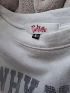 PINK-latte レディース Tシャツ ホワイト Sのサムネイル