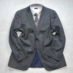 ORIHICA REDA テーラードジャケット チャコールグレー AB6