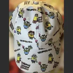 ミニオン　キャップ 帽子　フリーサイズ　USJ ユニバーサルスタジオジャパン