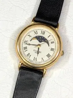 SEIKO　セイコー　ALBA ムーンフェイズ　稼働　新品電池　新品ベルトのサムネイル