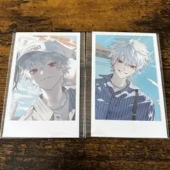 【即購入可】 ChroNoiR Blue Memories チェキ 葛葉 叶