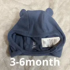 GAP はじめてのお気に入り くまさん 細リブハット帽子 (ベビー)