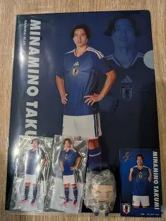 南野拓実 一番くじ　サッカー日本代表　ファイル　アクリルスタンド　フィギュア