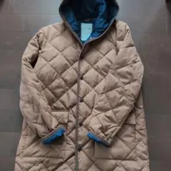 タイオン TAION キルティングジャケット ロング丈