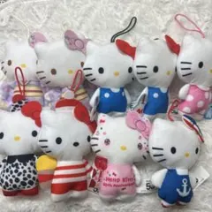 ハローキティ 50周年 キティ マック ハッピーセットぬいぐるみ 9体セット