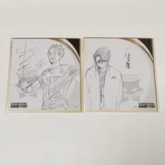 ハイキュー MSBY 色紙 木兎 佐久早