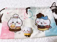 ちいかわ ココス 巾着 ソフビ ハチワレ
