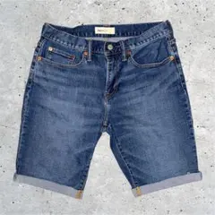 【美品】GAP ダークブルー デニム　ショートパンツ 短パン 30インチ M