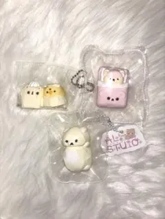 ミニ 3点セット コリラックマ スクイーズ リラックマ キイロイトリ