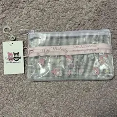 マイメロディ クリアフラットポーチ