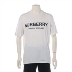美品✨バーバリー ロゴTシャツ レディース XS(S~M） 白 MARGOT - メルカリ