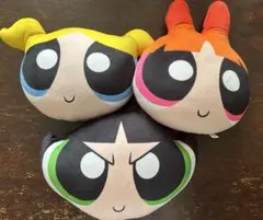パワーパフガールズ　ブロッサム　バブルス　バターカップ　パワパフ　クッション