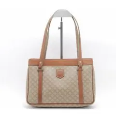 CELINE マカダム トートバッグ PVC セリーヌ ベージュのサムネイル