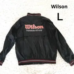 【美品】ウィルソン 80s OLD ナイロンジャケット【L】テニス　台湾製
