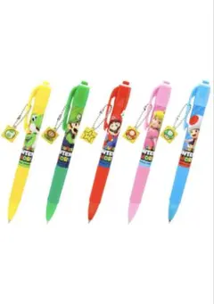 USJ Nintendoスーパーマリオボールペン 5本セット