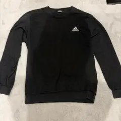 adidas クルーネック スウェット ブラック サイズO